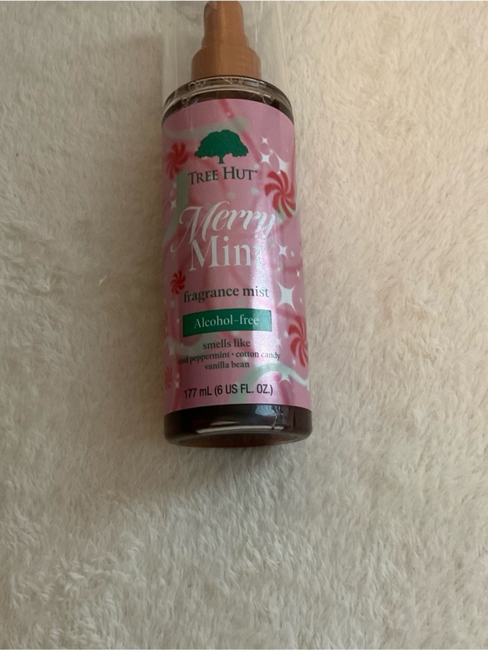 Tree Hut Merry Mint Fragrance Mist – Pink Body Mist